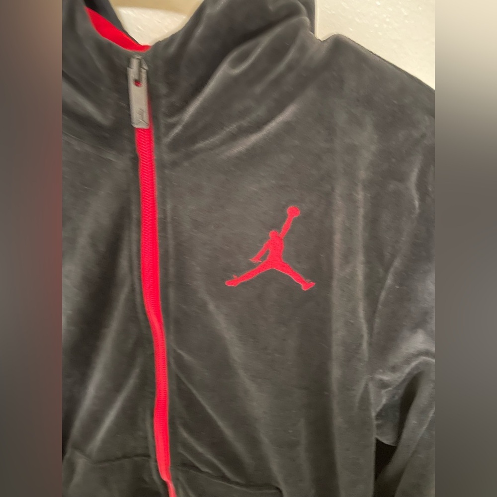 ✨Boys Nike Jordan Suede Jacket Size Large - Picture 3 of 9